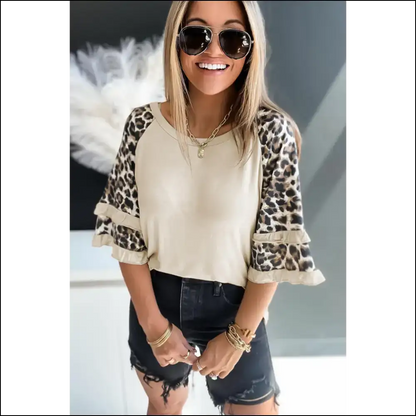 Beige Cheetah Print: I’m not Lion this Shirt is Purrfect 🐆 - t Shirts on Sale Worldwide Shipping