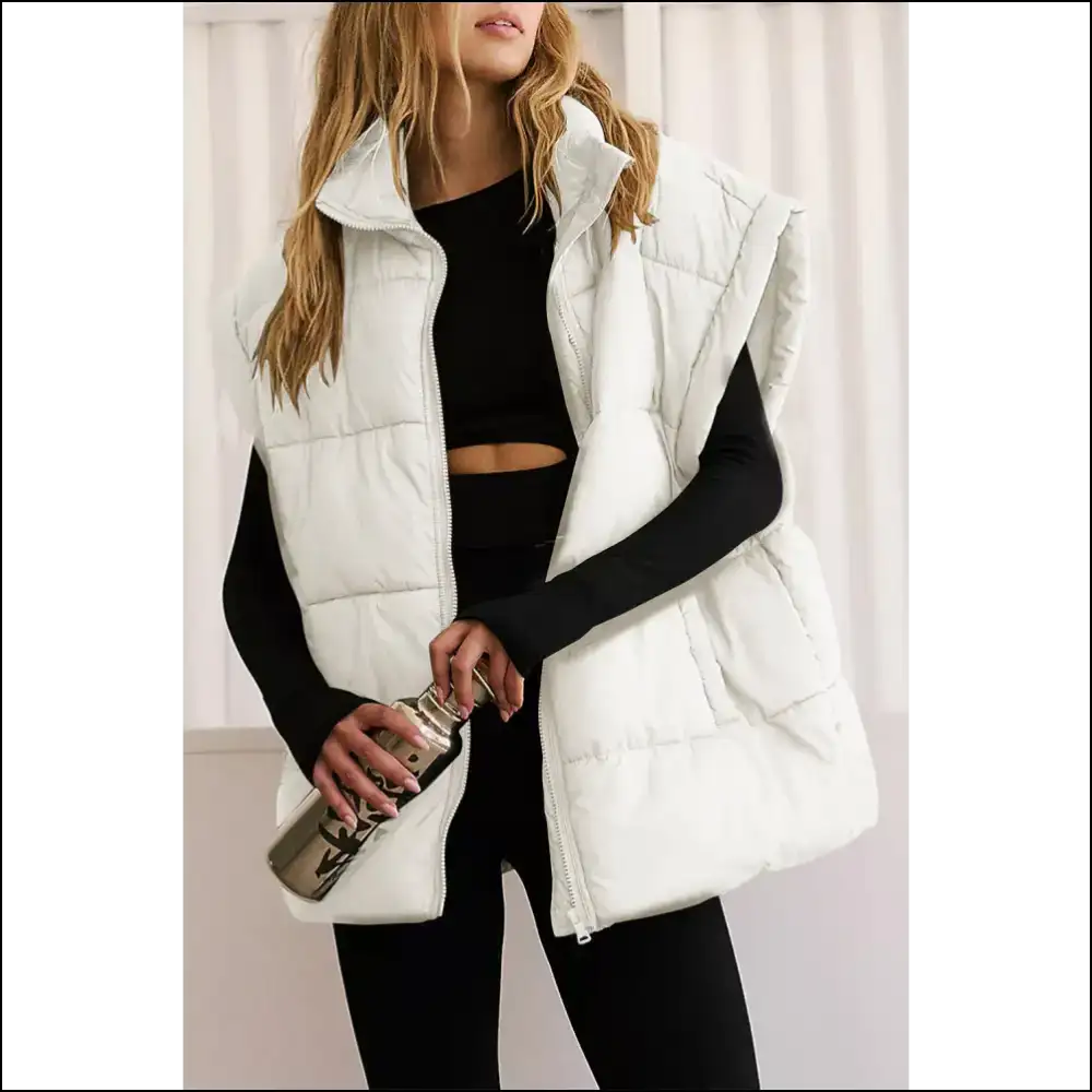 Beige Oversized Puffer: Cozy Chic Darling! Needful Things. 😇 - s - Coats Outerwear on Sale Worldwide Shipping