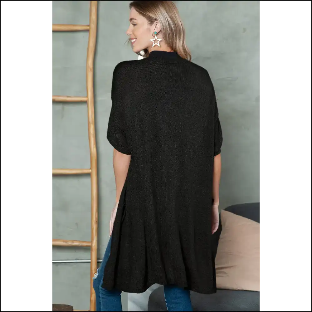 Black Dolman Half Sleeve: from Zero to Hero (and Chic) 🖤 - Needful Things - Cardigans on Sale Worldwide Shipping