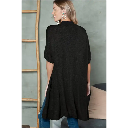 Black Dolman Half Sleeve: from Zero to Hero (and Chic) 🖤 - Needful Things - Cardigans on Sale Worldwide Shipping