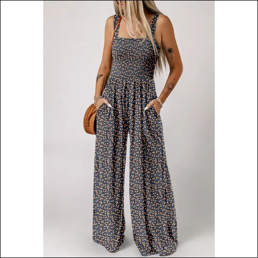 Black Floral Jumpsuit: one Piece Wonder Zero Given 😈 Needful Things - Jumpsuits & Rompers on Sale Worldwide Shipping