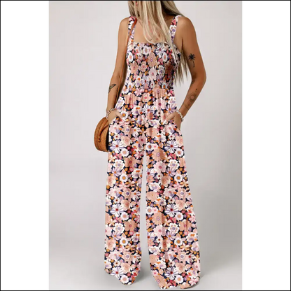 Black Floral Jumpsuit: one Piece Wonder Zero Given 😈 Needful Things - s - Jumpsuits & Rompers on Sale Worldwide Shipping