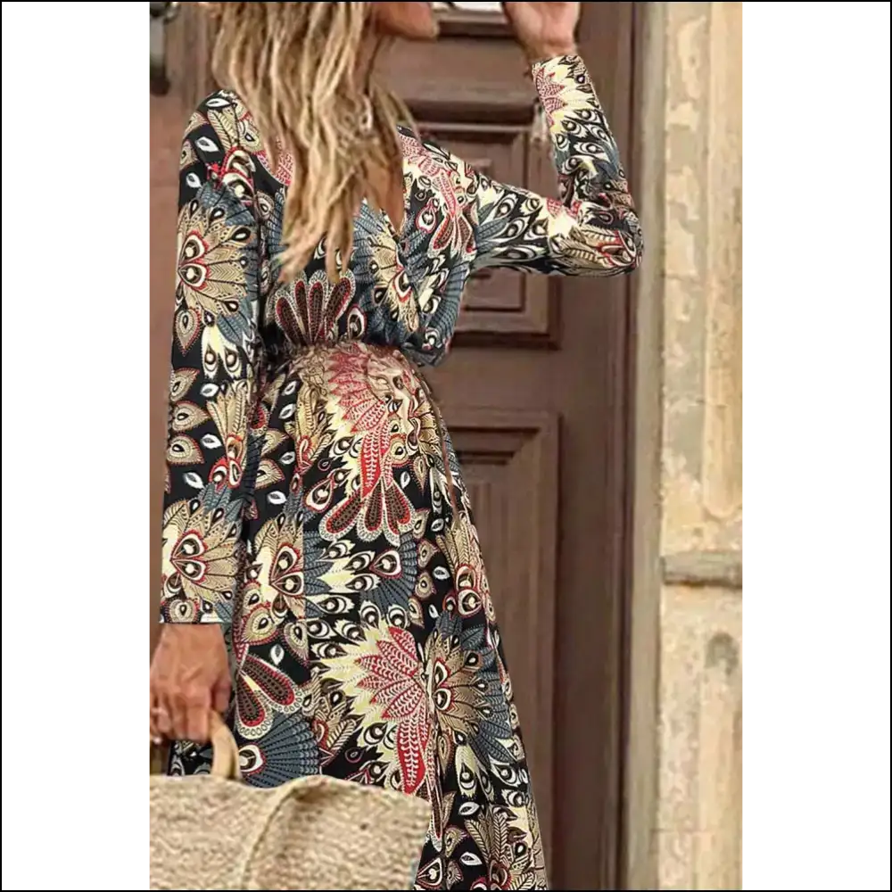 Black Floral Maxi Dress: Garden Twirling (and Head Turning) at Needful Things 😈 - Dresses on Sale Worldwide Shipping