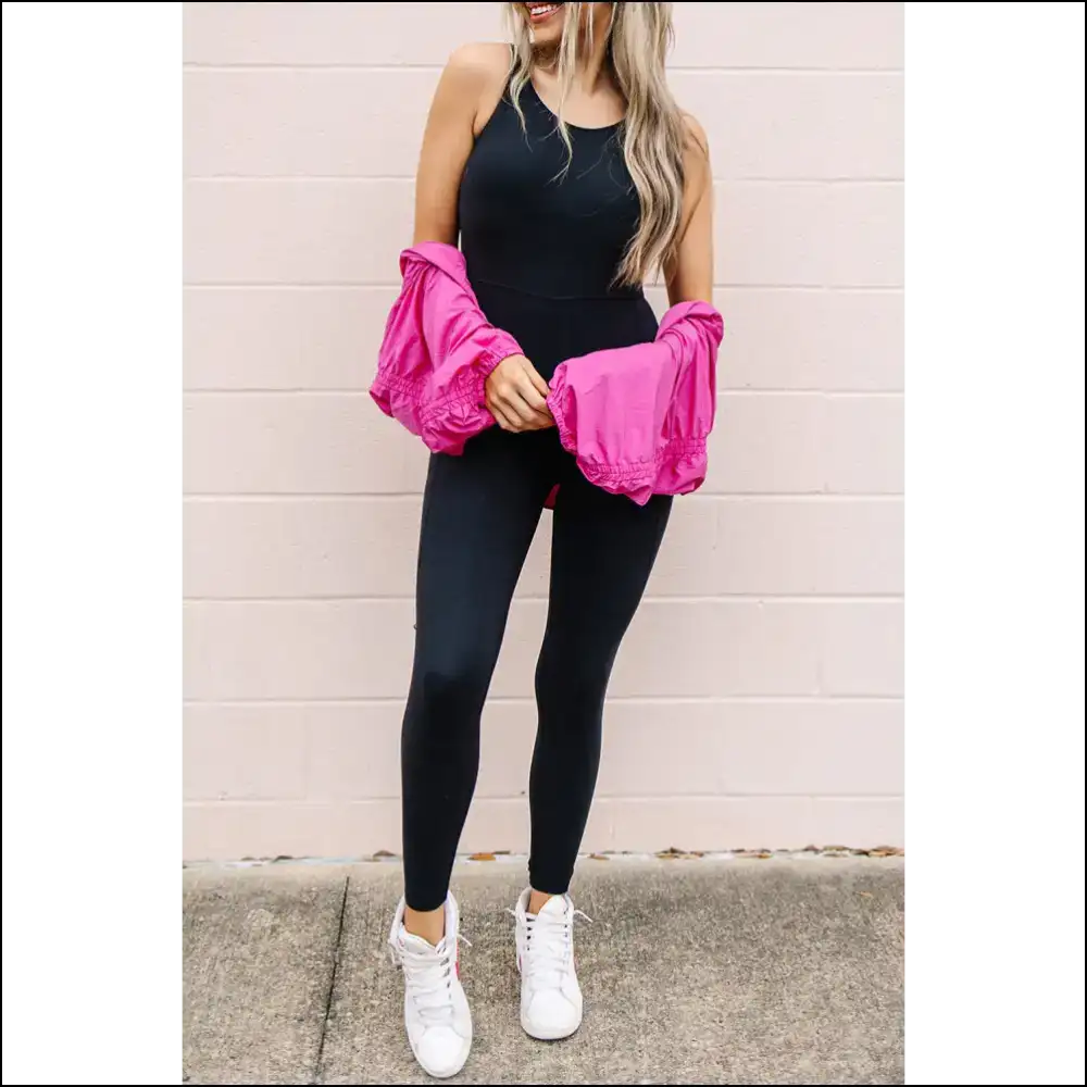 Black High Waist Backless Jumpsuit: Bootylicious and Ready for Burpees?! 🍑 Needful Things - s - Jumpsuits & Rompers on Sale Worldwide