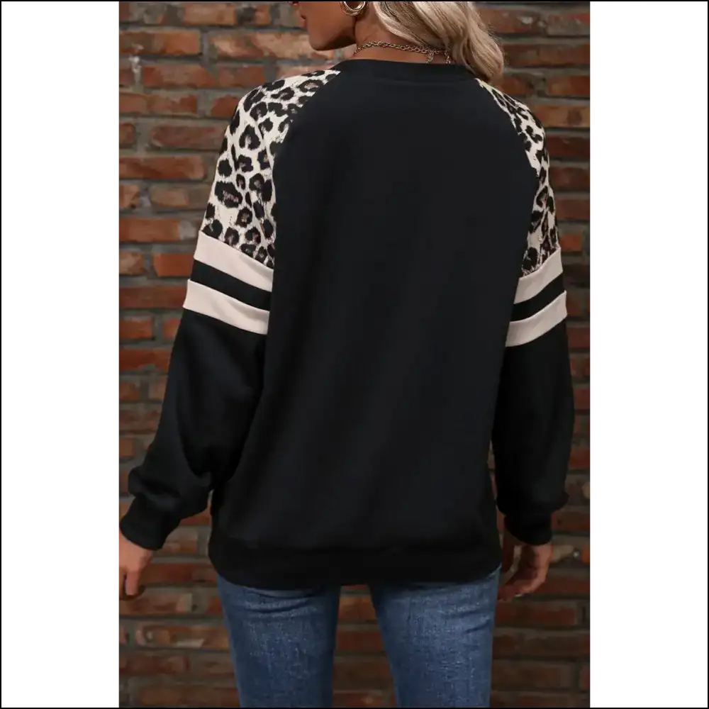 Black Leopard Print: Unleash your Inner Diva (needful Things) 🐆🖤 - Sweatshirts & Hoodies on Sale Worldwide Shipping
