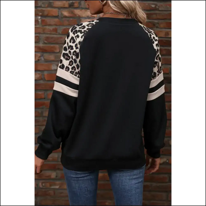 Black Leopard Print: Unleash your Inner Diva (needful Things) 🐆🖤 - Sweatshirts & Hoodies on Sale Worldwide Shipping