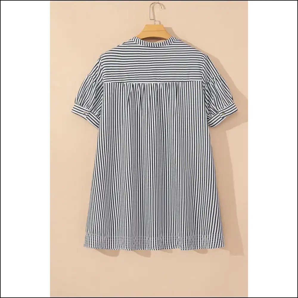 Black Stripe Mini Dress: Finally a Needful Things Dress that Fits! 👑 - Plus Size Dresses on Sale Worldwide Shipping