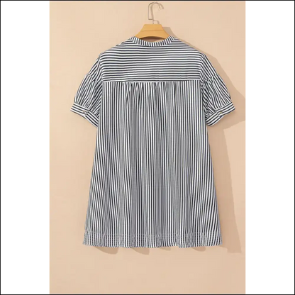 Black Stripe Mini Dress: Finally a Needful Things Dress that Fits! 👑 - Plus Size Dresses on Sale Worldwide Shipping