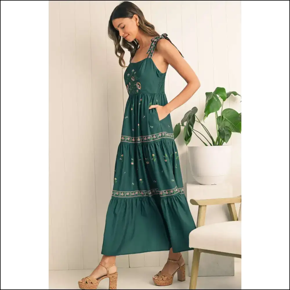 Blackish Green Boho Dress: I’m Cute Ok? 😜 Needful Things - Maxi Dresses on Sale Worldwide Shipping