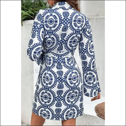 Blue Boho Wrap Dress: so Cute It’s Knot Funny! 💙 Needful Things - Short Dresses on Sale Worldwide Shipping