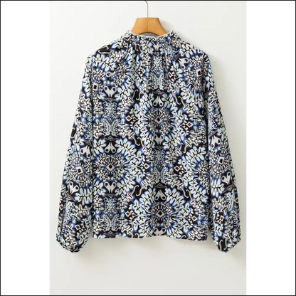 Blue Ethnic Print: from Needful Things Bless your Bohemian Heart! 💙 - Blouses on Sale Worldwide Shipping