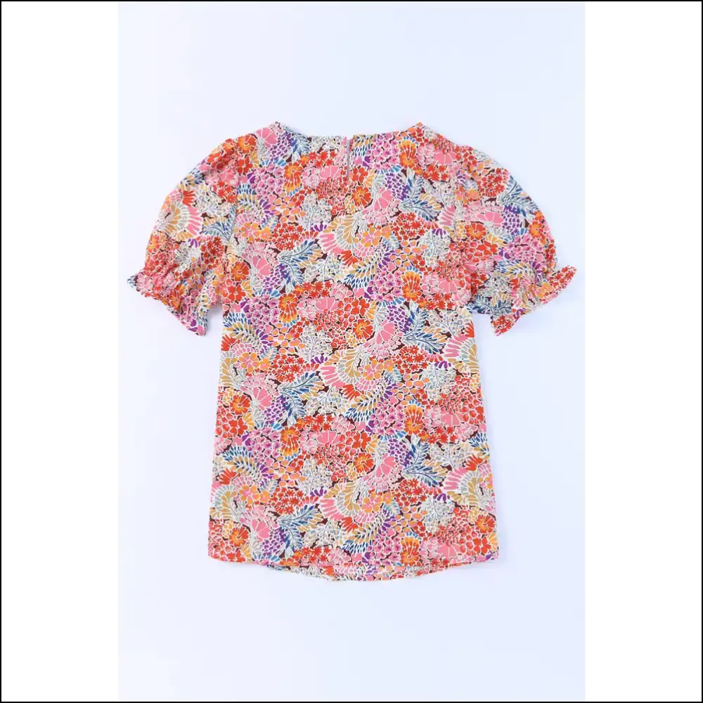 Boho Blouse: from ?Meh’ to Magnificent 🌸 (multicolor Floral) - Blouses on Sale Worldwide Shipping