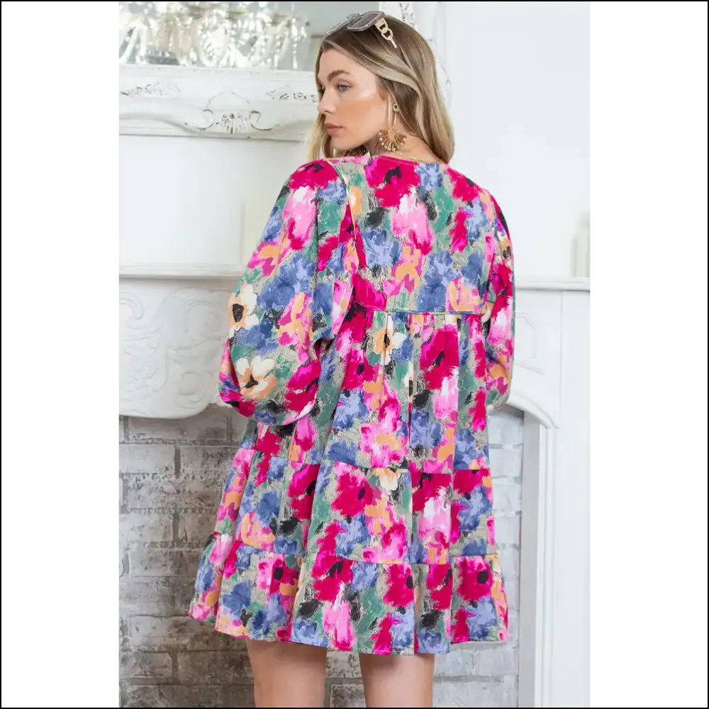 Boho Floral Print Dress: so Cute It’s Practically Illegal 🌼 Needful Things - Short Dresses on Sale Worldwide Shipping