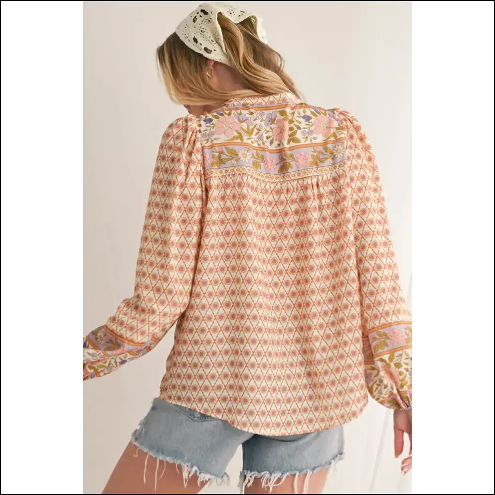 Boho Floral Puff Sleeve: from ?Meh’ to ?Omg’! 🌼 Needful Things - Blouses on Sale Worldwide Shipping