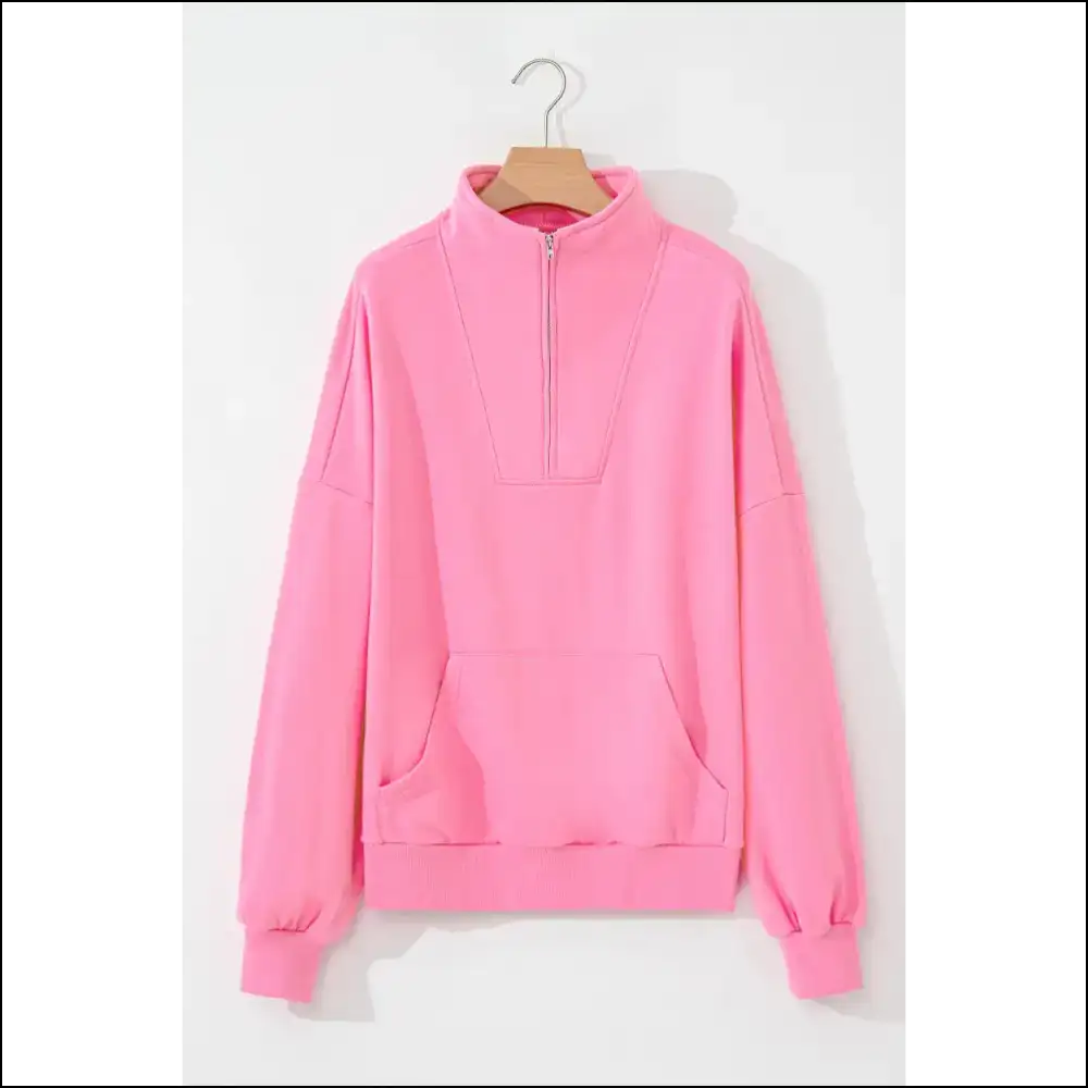 Bonbon Zip-up: your Kangaroo Pocket to Trendy Women’s Fashion Nirvana 😜 - Sweatshirts & Hoodies on Sale Worldwide Shipping