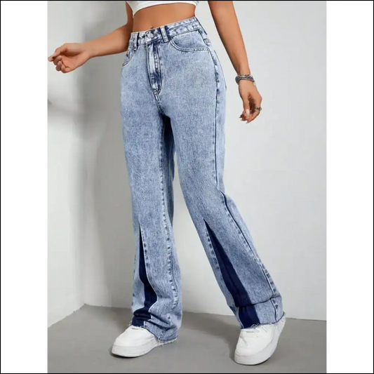 Bootcut Bliss: when Comfort Meets ?Wow Those are your Curves?’ 😏✨ - Light / Xl - Jeans on Sale Worldwide Shipping