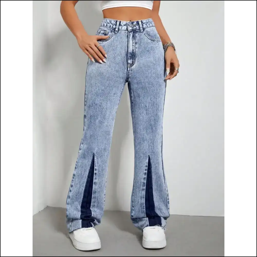 Bootcut Bliss: when Comfort Meets ?Wow Those are your Curves?’ 😏✨ - Jeans on Sale Worldwide Shipping