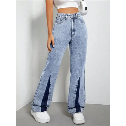Bootcut Bliss: when Comfort Meets ?Wow Those are your Curves?’ 😏✨ - Jeans on Sale Worldwide Shipping