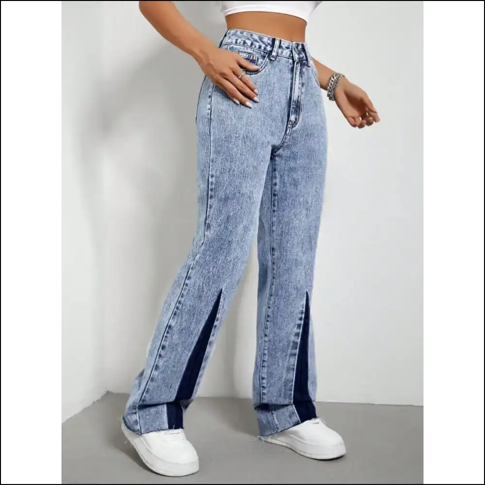 Bootcut Bliss: when Comfort Meets ?Wow Those are your Curves?’ 😏✨ - Jeans on Sale Worldwide Shipping