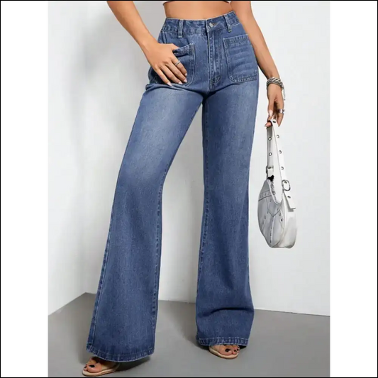 Bootcut Jeans: Because your Style Deserves a Standing Ovation! 🎉👖 - Medium / s - Jeans on Sale Worldwide Shipping