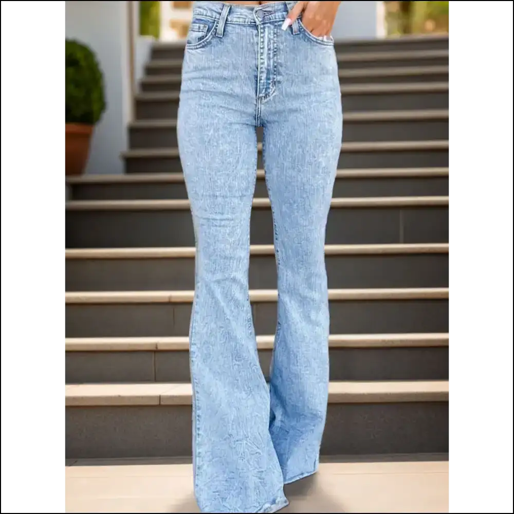 Bootcut Jeans: Embrace Raw Hem Chaos (and Comfort) with Needful Things 😂✨ - Jeans on Sale Worldwide Shipping