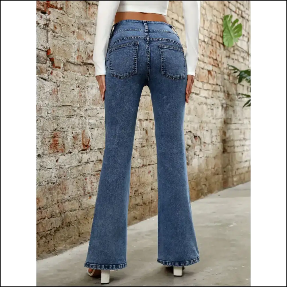 Bootcut Jeans so Stylish You’ll Trip Over your Own Fabulousness! 😂👖 - on Sale Worldwide Shipping