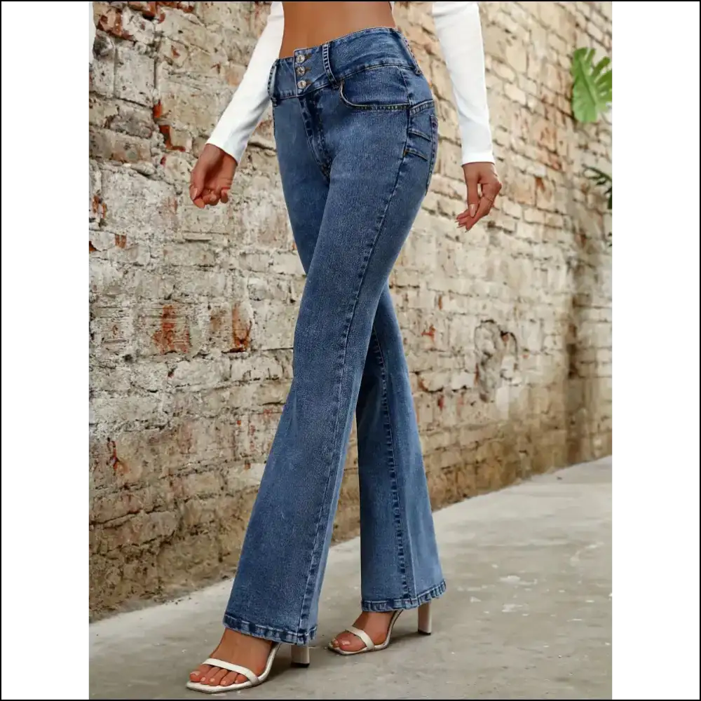 Bootcut Jeans so Stylish You’ll Trip Over your Own Fabulousness! 😂👖 - on Sale Worldwide Shipping