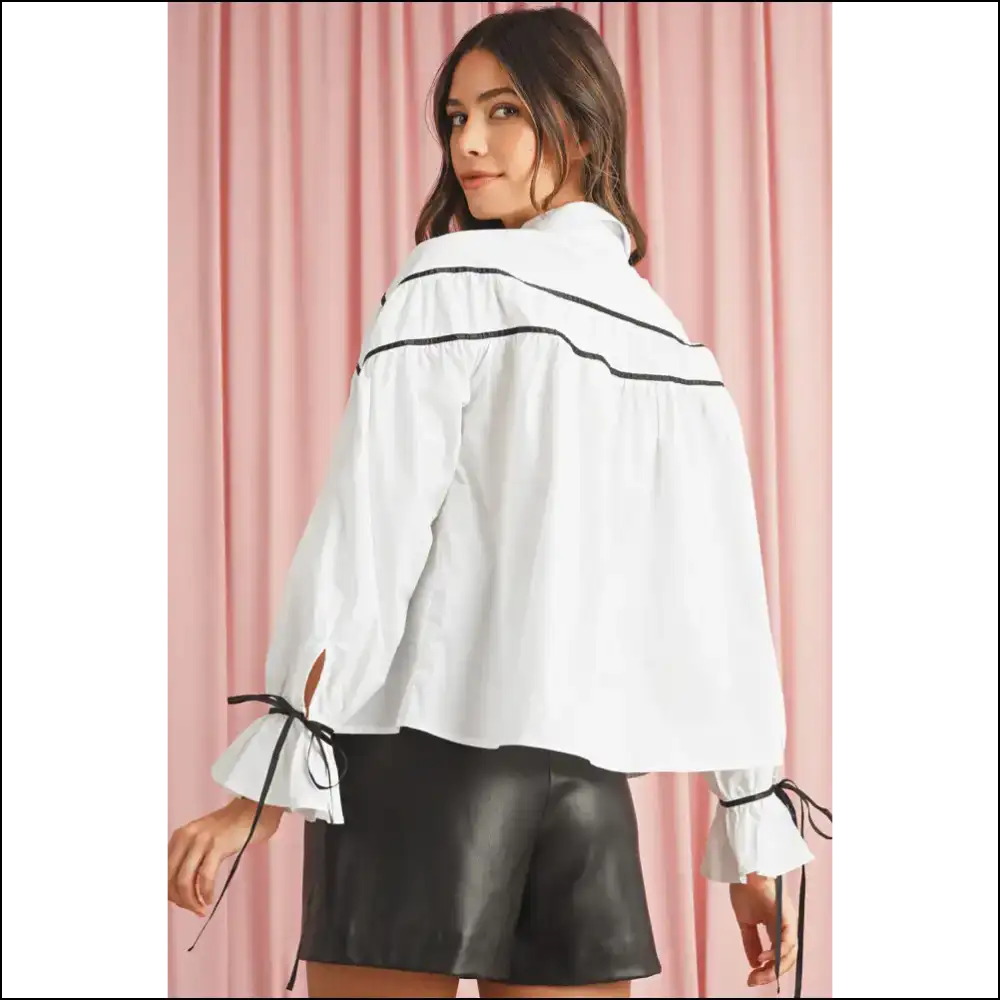Bowknot Blouse: so Cute It’s Criminal! 😇 Needful Things - Blouses on Sale Worldwide Shipping