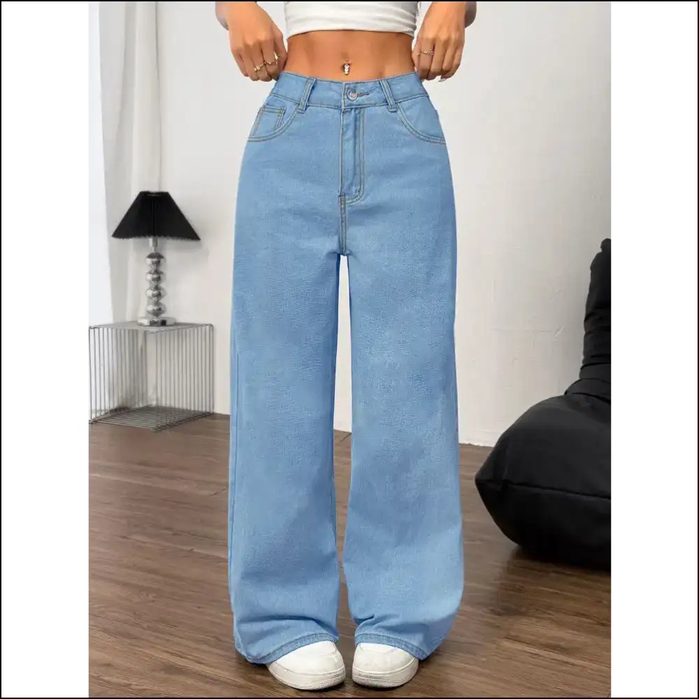 Bows Flair and Wide-leg Love: your New Favorite Jeans Await! - on Sale Worldwide Shipping