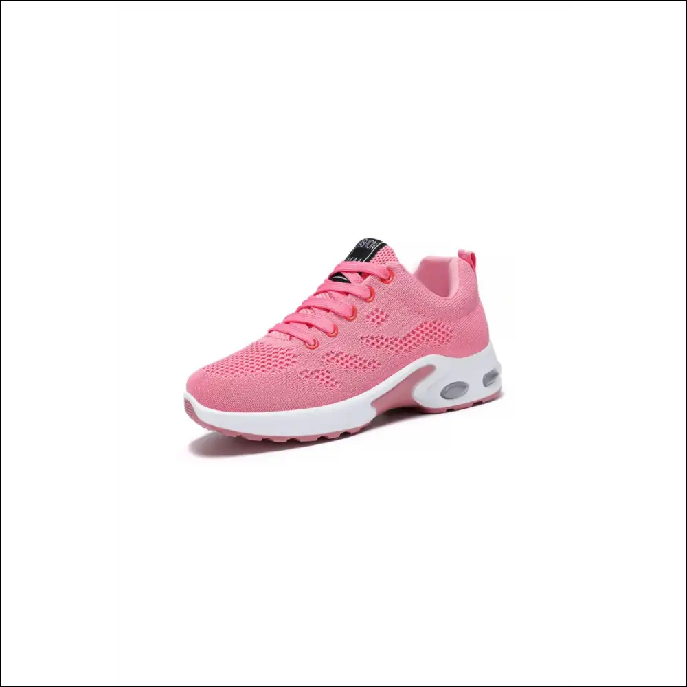 Breathable Mesh Lace Up Athletic Shoes - Pink / 36(us5) - on Sale Worldwide Shipping