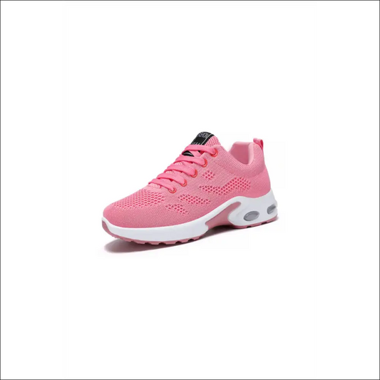 Breathable Mesh Lace Up Athletic Shoes - Pink / 36(us5) - on Sale Worldwide Shipping