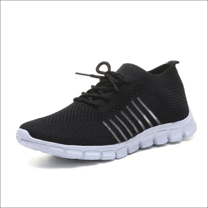 Breathable Mesh Round Toe Lace Up Sneakers for Women - Athletic Shoes on Sale Worldwide Shipping