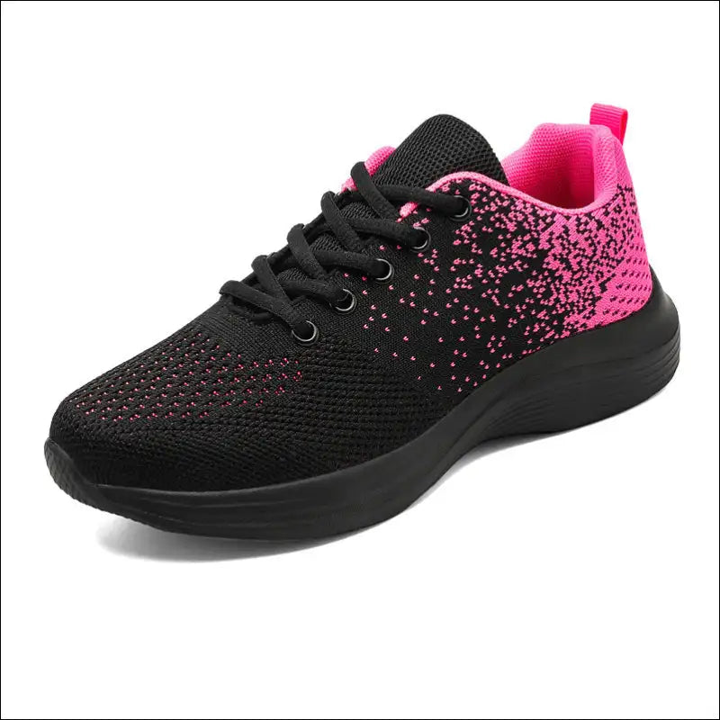 Breathe Easy Mesh Round Toe Athletic Shoes - on Sale Worldwide Shipping