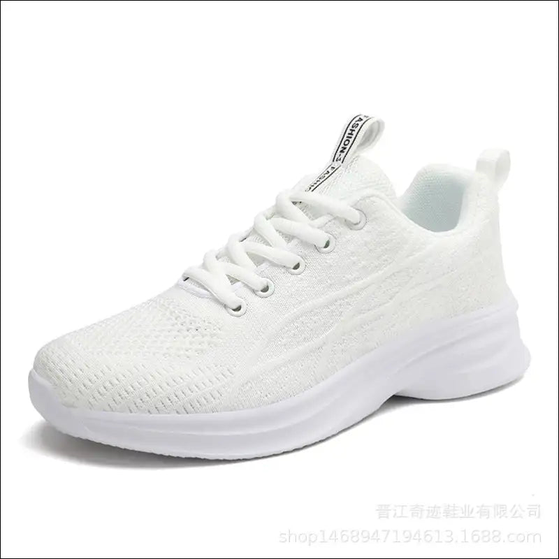 Breezy Mesh Lace-up Athletic Sneakers for Women - Shoes on Sale Worldwide Shipping