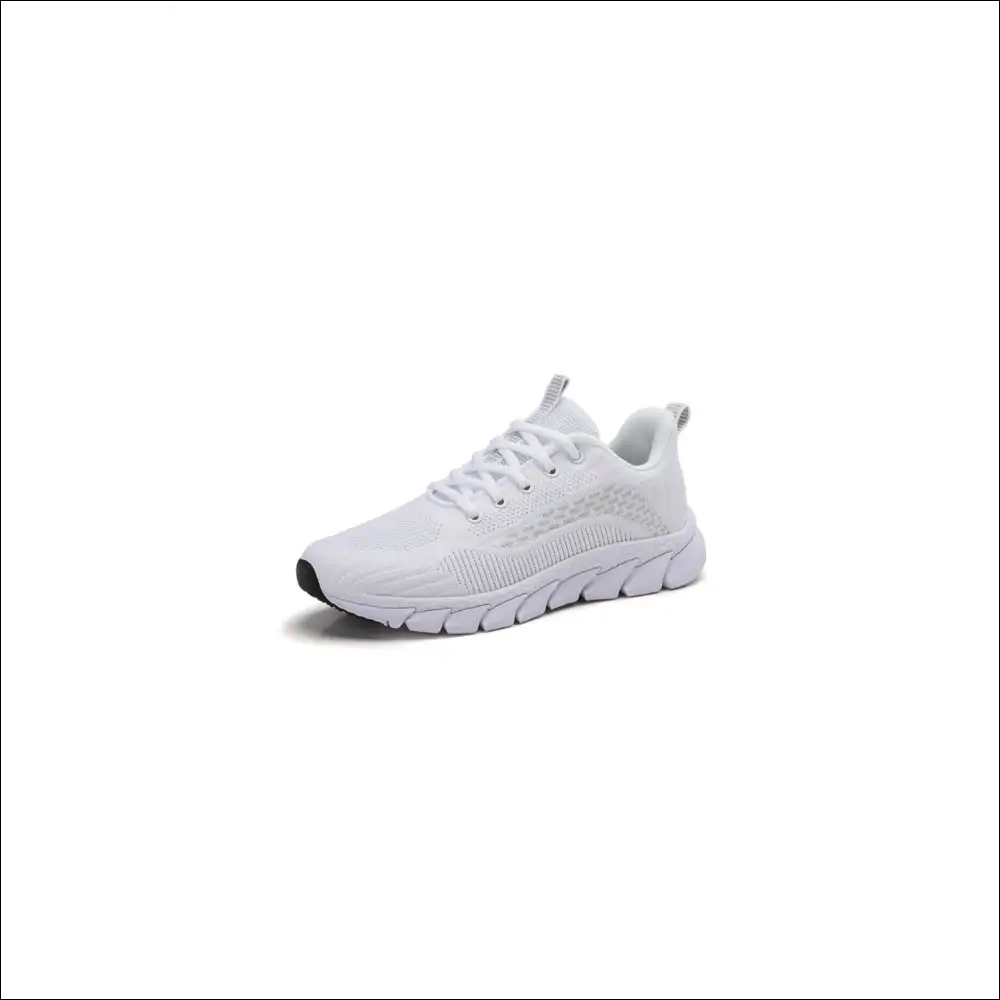 Breezy Round Toe Mesh Athletic Flats - Gray / 37(us6) - Shoes on Sale Worldwide Shipping