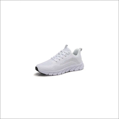 Breezy Round Toe Mesh Athletic Flats - Gray / 37(us6) - Shoes on Sale Worldwide Shipping