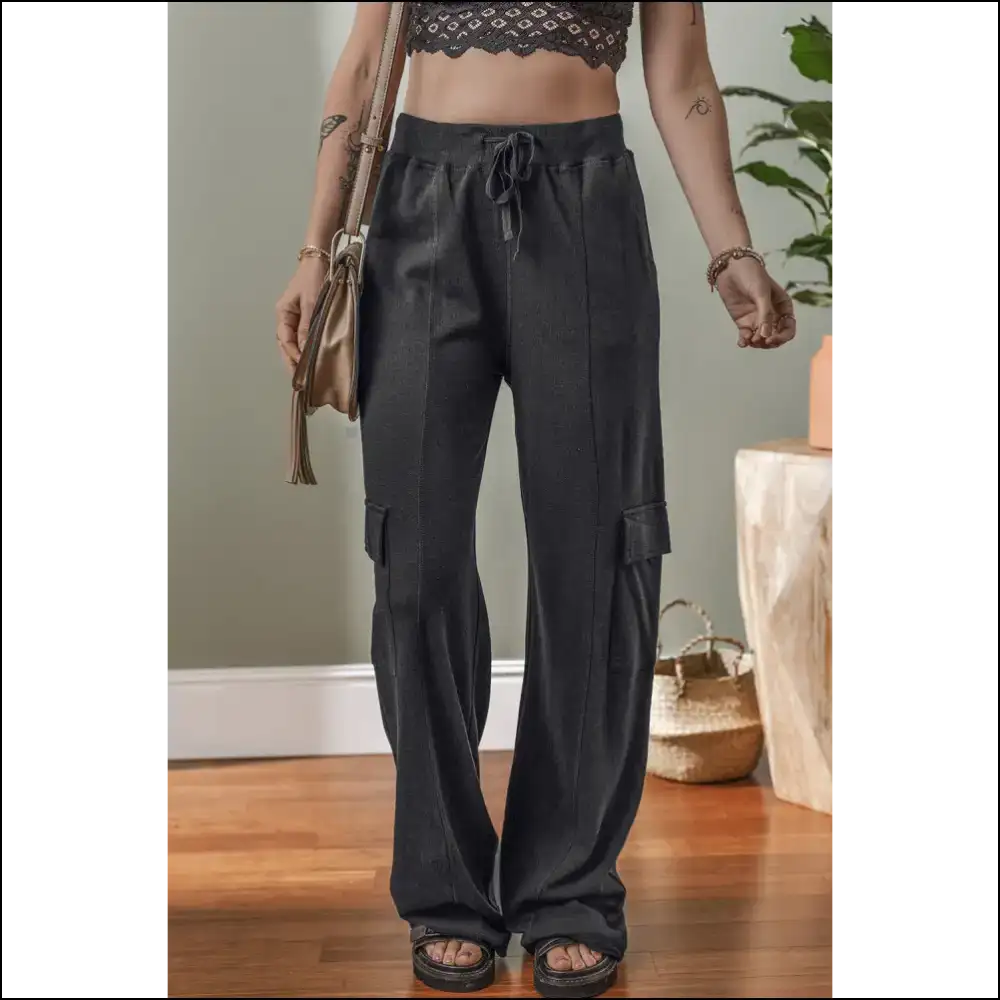 Carbon Grey Cargo: so Comfy Youll Never Leave the Couch 🛌 - s - Pants on Sale Worldwide Shipping