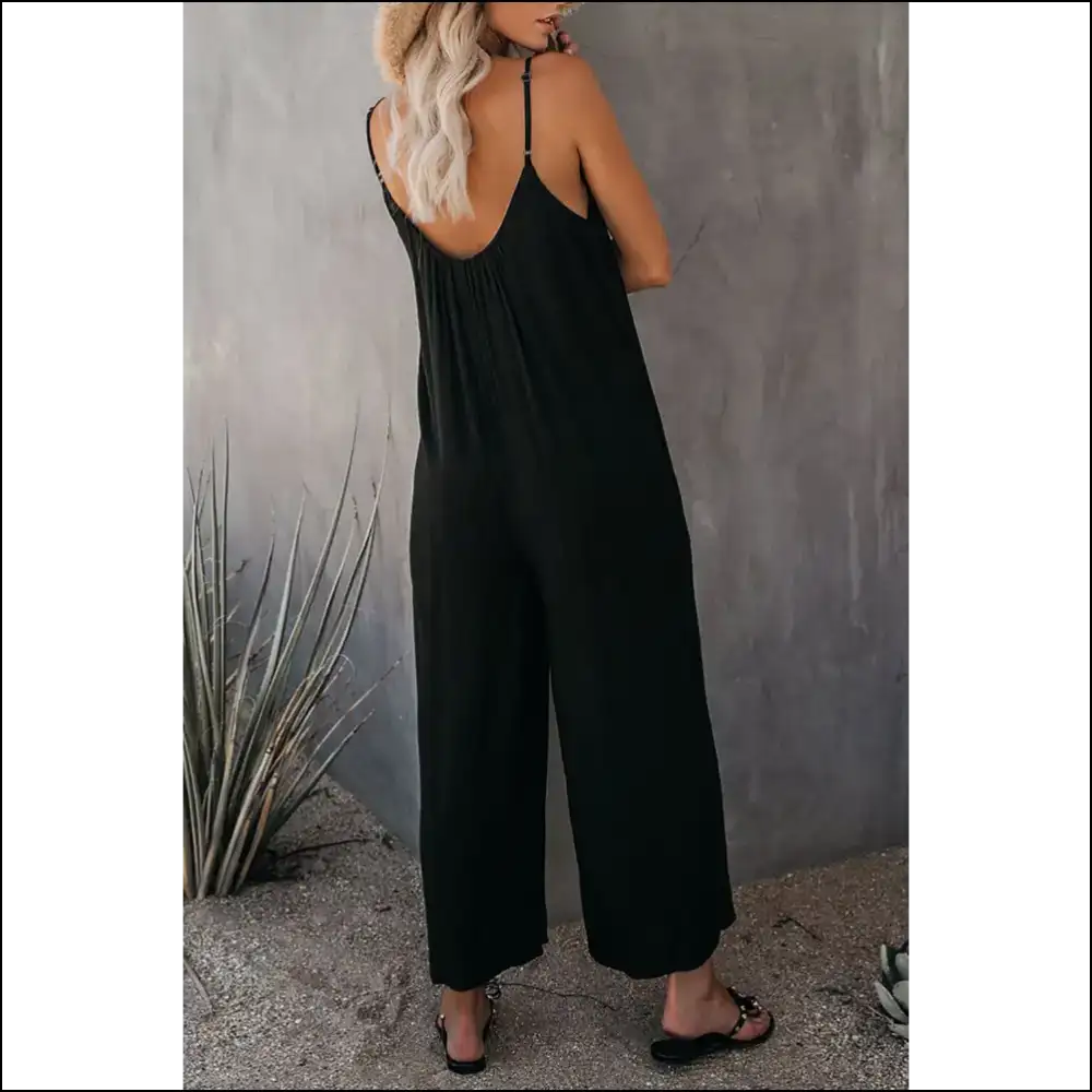 Chic Black Jumpsuit: from Zero to Goddess 🖤 - Jumpsuits & Rompers on Sale Worldwide Shipping