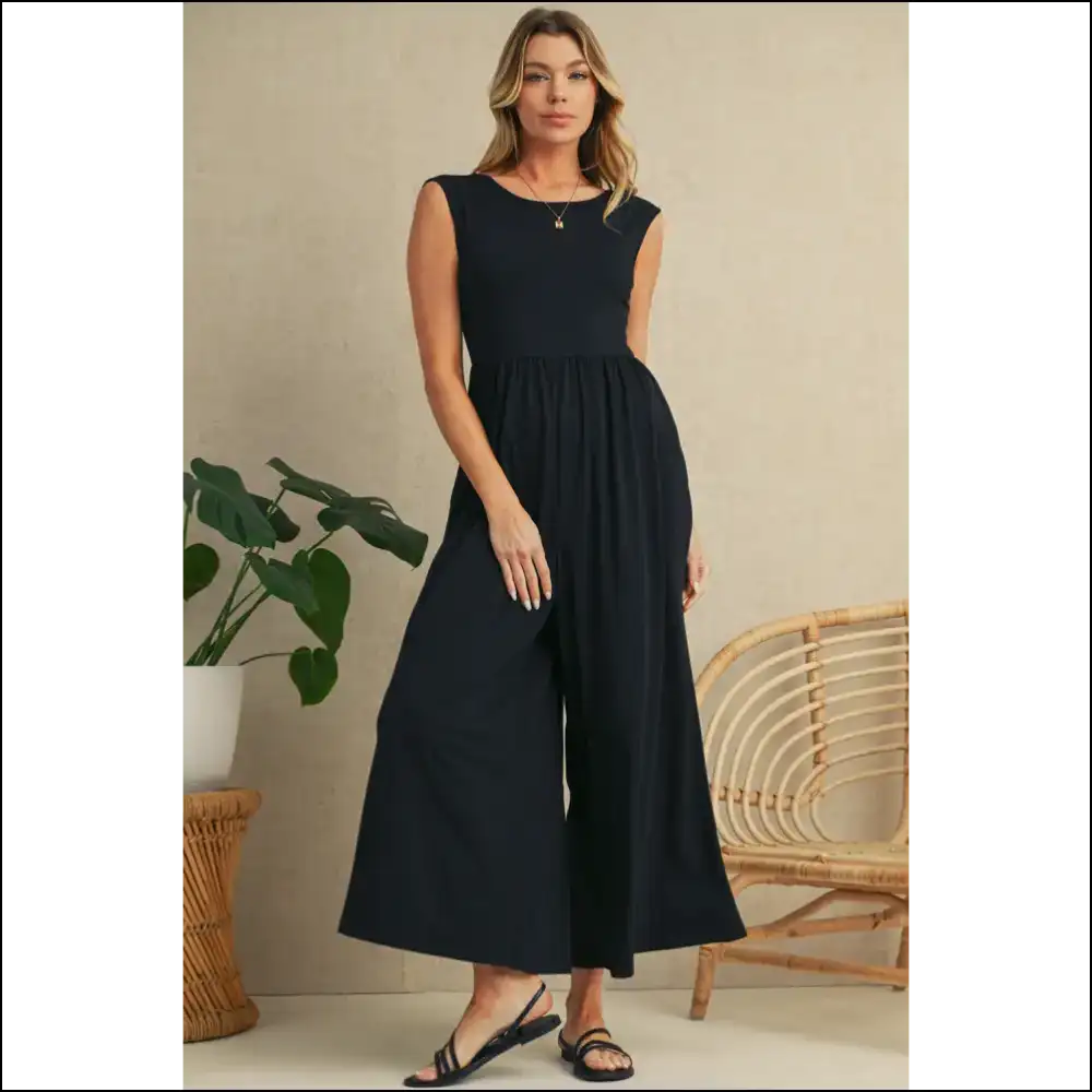 Chic Black Jumpsuit: Wide Leg Pants ? your Closet will Thank You! - Jumpsuits & Rompers on Sale Worldwide Shipping