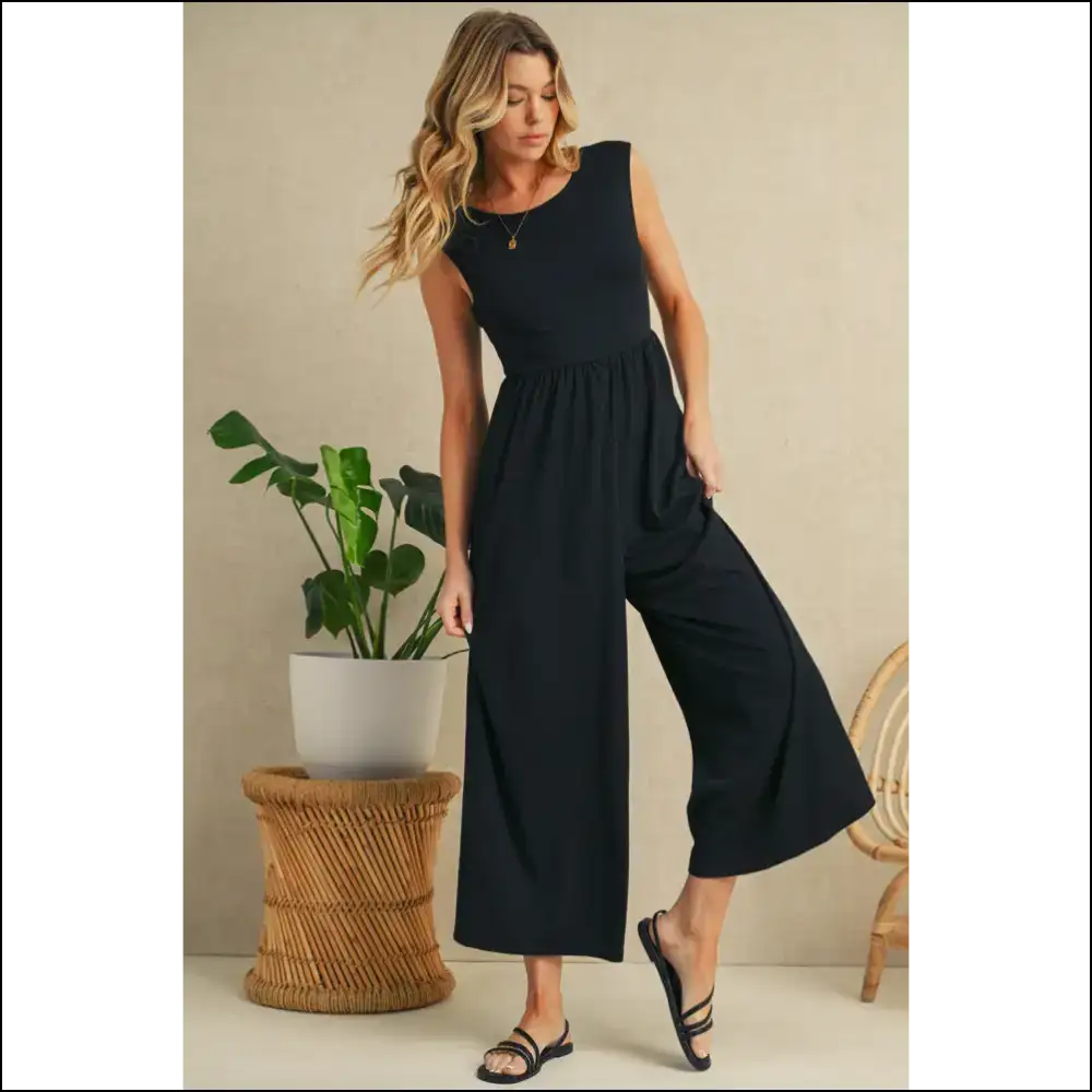 Chic Black Jumpsuit: Wide Leg Pants ? your Closet will Thank You! - Jumpsuits & Rompers on Sale Worldwide Shipping