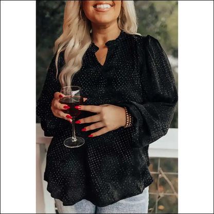 Chic Black Leopard Print: Needful Things’ Print Attitude 🐆🖤 - 1x - Plus Size Tops on Sale Worldwide Shipping
