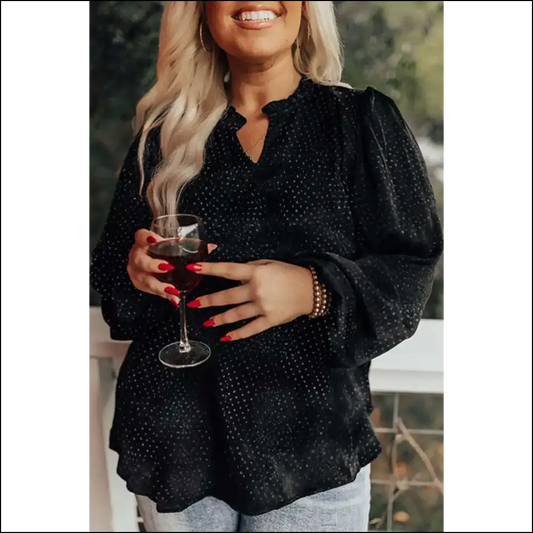 Chic Black Leopard Print: Needful Things’ Print Attitude 🐆🖤 - 1x - Plus Size Tops on Sale Worldwide Shipping