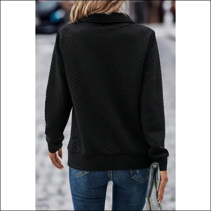 Chic Black Quilted Comfy Death Trap (hoodie Edition) - Needful Things 🖤 - Sweatshirts & Hoodies on Sale Worldwide Shipping