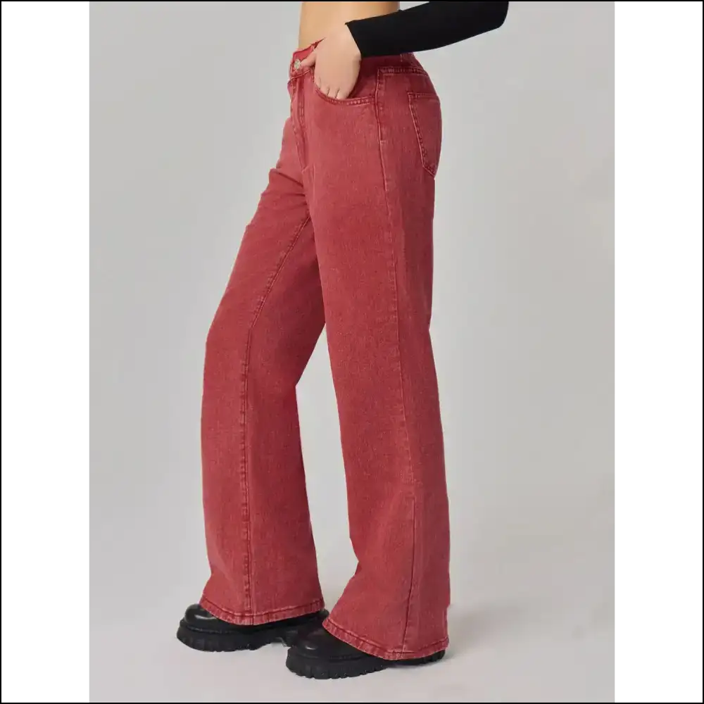 Chic Bootcut Jeans: Because your Pockets Deserve to Shine Too! 💃 - Jeans on Sale Worldwide Shipping