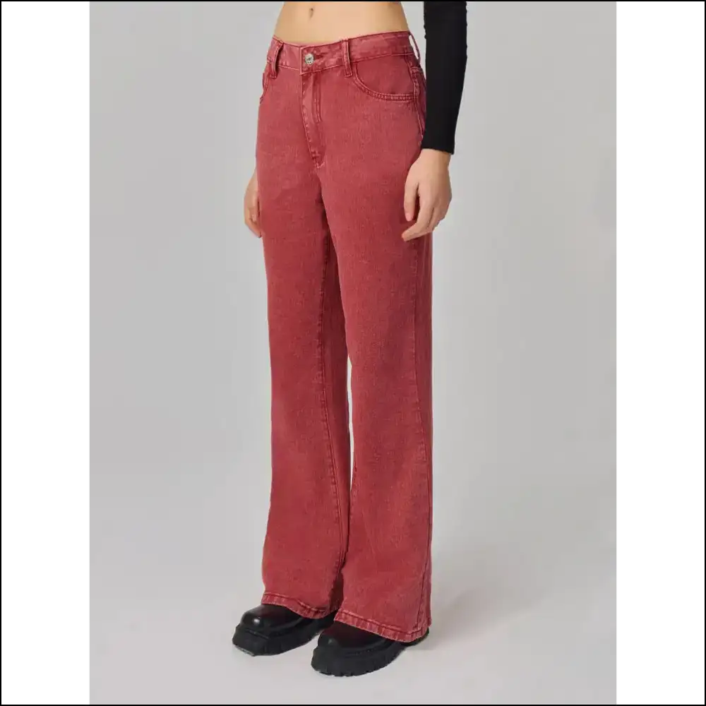 Chic Bootcut Jeans: Because your Pockets Deserve to Shine Too! 💃 - Jeans on Sale Worldwide Shipping
