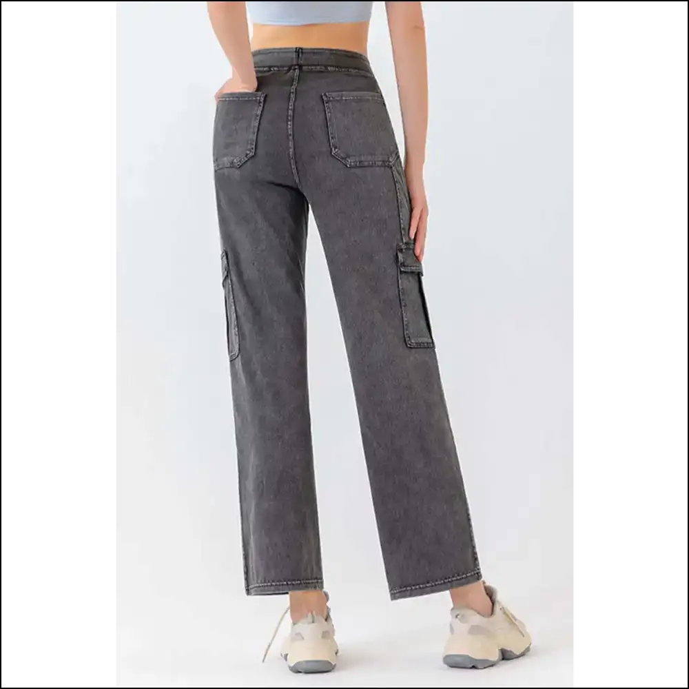 Chic Buttoned Pocketed Long Jeans: your New Pants of Awesome! 💥👖 - Jeans on Sale Worldwide Shipping