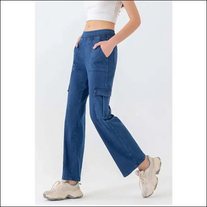 Chic Buttoned Pocketed Long Jeans: your New Pants of Awesome! 💥👖 - Jeans on Sale Worldwide Shipping