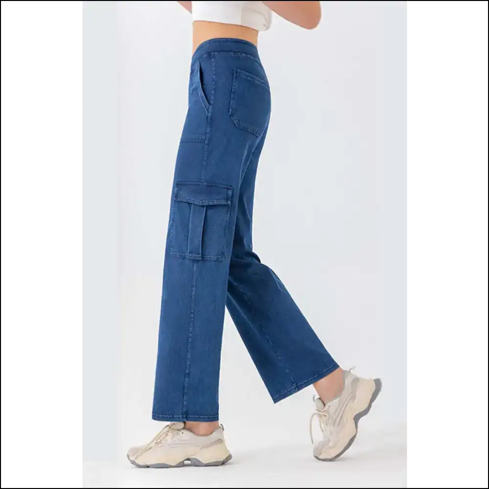Chic Buttoned Pocketed Long Jeans: your New Pants of Awesome! 💥👖 - Jeans on Sale Worldwide Shipping