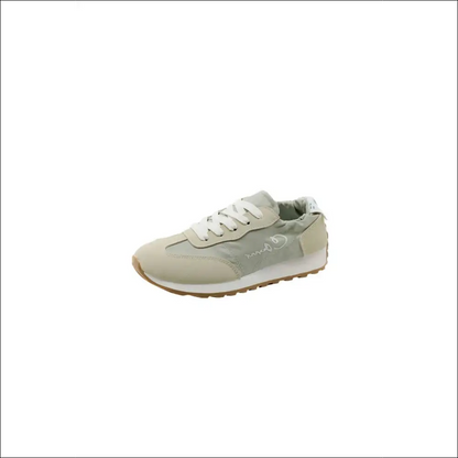 Chic Contrast Round Toe Athletic Sneakers - Light Green / 35(us4) - Shoes on Sale Worldwide Shipping