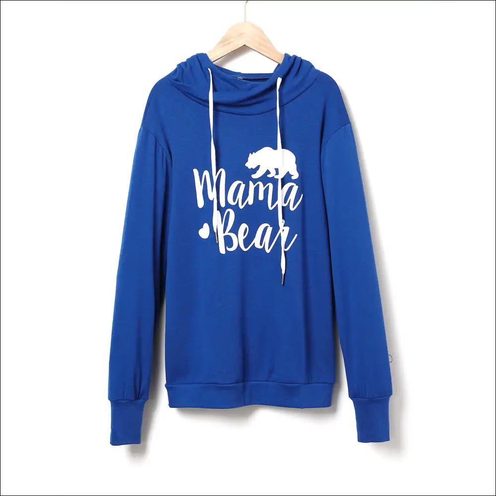 Chic Drawstring Letter Graphic Long Sleeve Hoodie - Hoodies Sweatshirts & on Sale Worldwide Shipping